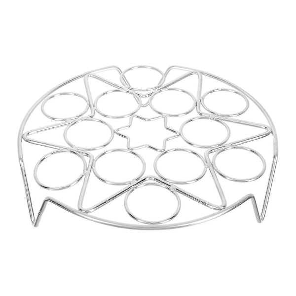 Mindre Stål Æg Kog Rack Sæt Æg Kog Rack - Funktionelt Æg Kog Rack