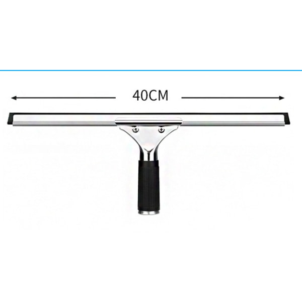 40cm， Profesjonell vindusskraper, vindusvasker med fleksibel R