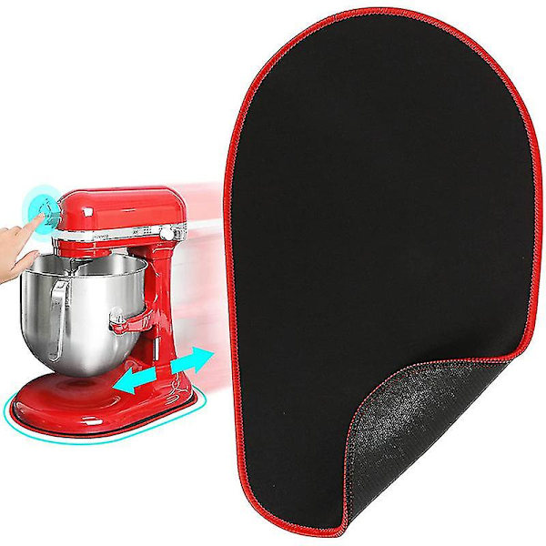 Mikserskyvematte for KitchenAid stativmikser, skyvematter for KitchenAid 4,5-5 Qt Tilt-head stativmikser Red Fit for Tilt Head 5-8 Quart
