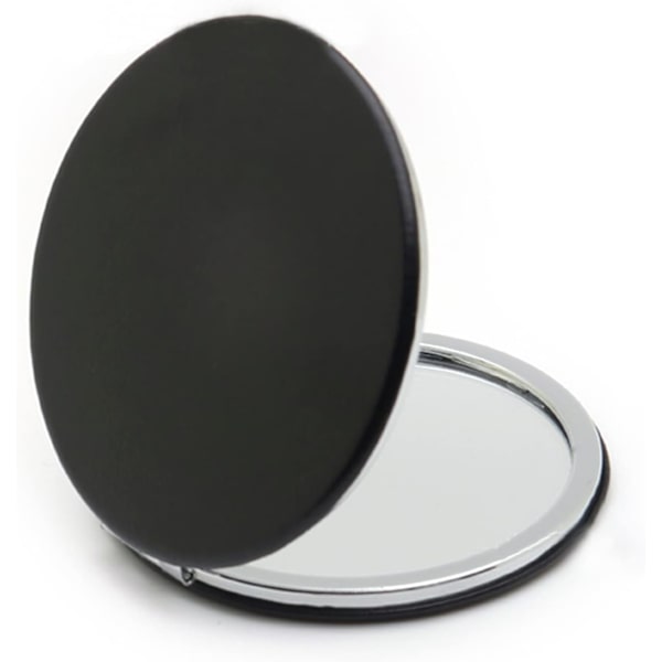 Makeup spejl, kompakt spejl, mini lille rund makeup spejl lommespejl dobbeltsidet spejl, rejse makeup spejl, bærbar