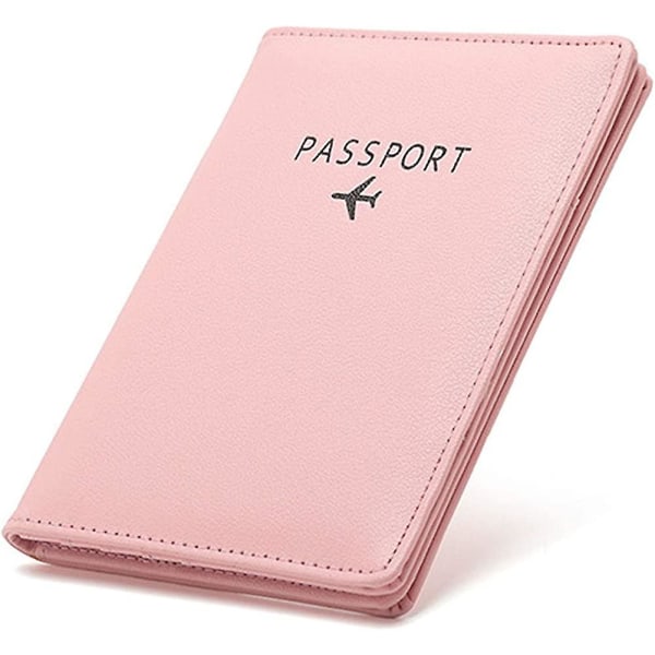 Passholder reiselommebok, Rfid-blokkerende passdeksel i skinn