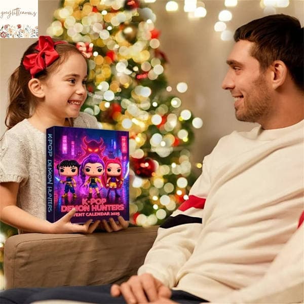 Helgrea! Kpop Devil Hunter Adventskalender Julgransdekoration Akrylhänge