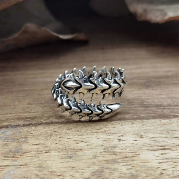 Anime Tokyo Ghoul Ring Kaneki Ken Cosplay Justerbar Åben Unisex Punk Gothic