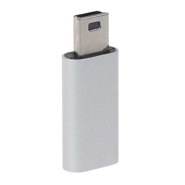 USB C - Mini USB -sovitinliitin Tuki lataus- ja datasynkronointi MP3-soittimille,