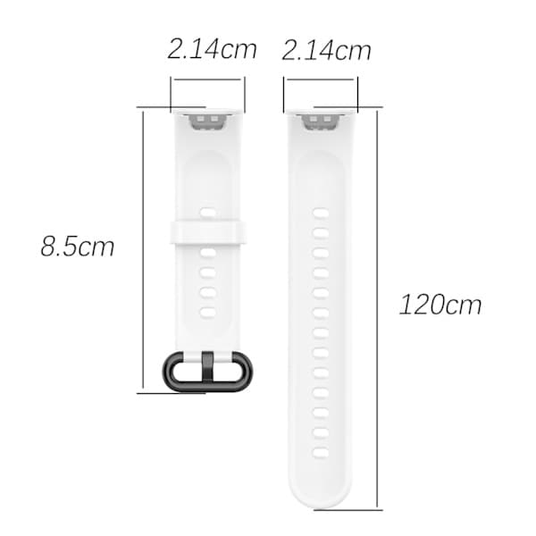 Urrem til Redmi 2/Xiaomi Mi Watch 2 Lite Hvid Hvid White