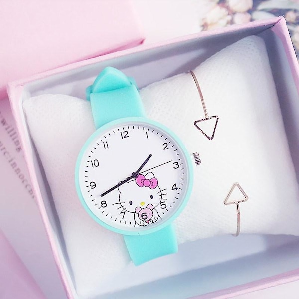 Sarjakuvakellot, Lapsi, Lasten kello, Rannekello Pink No box bracel