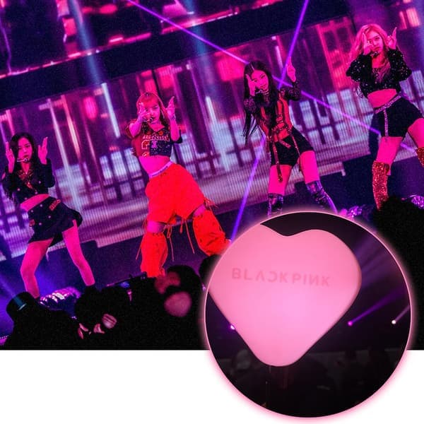 Blackpink Kpop LED Lys Koncert Lampe Hiphop Lysstav Fluorescerende Stav Til Fans