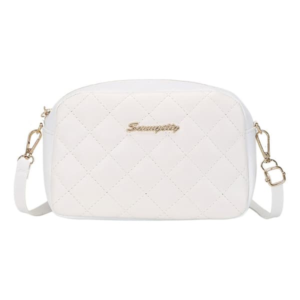 Dame Messenger Bag Skulderveske HVIT - lagerhvit