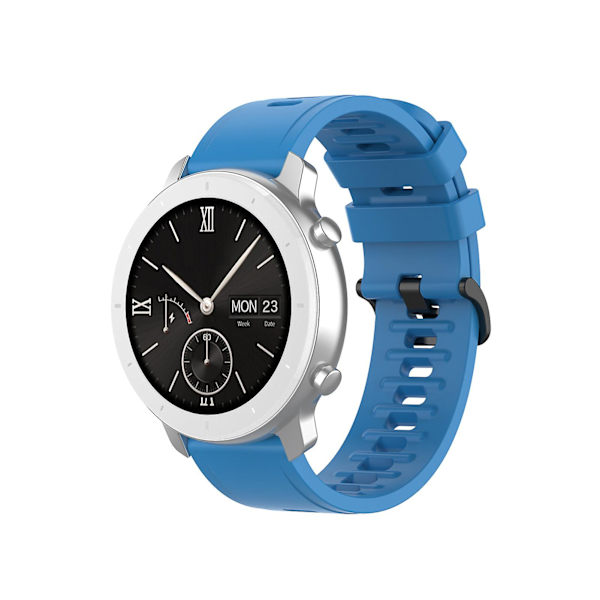 Armband i Mjuk Silikon 20/22mm Smartwatch Rem Ersättningsarmband Tillbehör för Amazfit Gtr 2e/gts 2e/bip/bip U Lime 20 mm