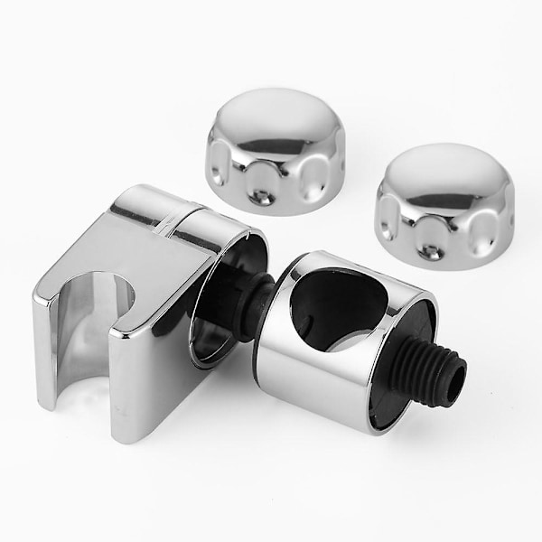 25mm Dusjhodeholder i Krom med Klips for 25mm Dusjstang