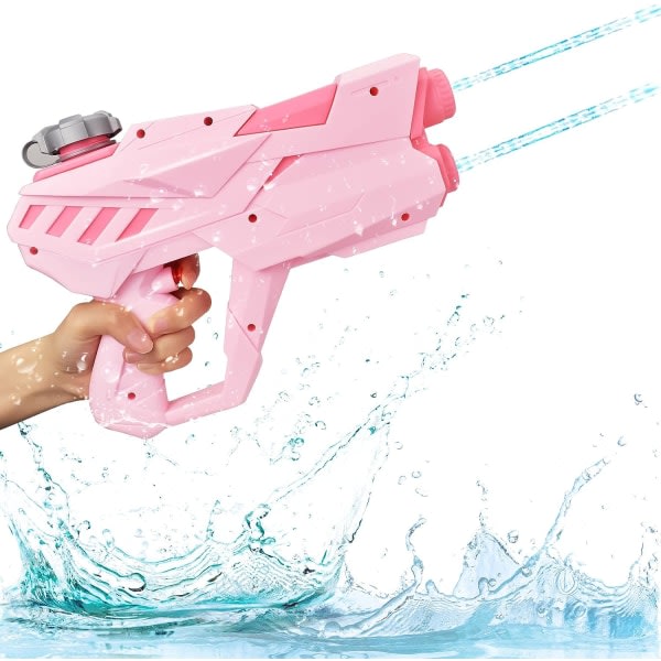 Vannpistol, ekstra kraftig høytrykksvannpistol - for hagearbeid, rengjøring og sommermoro, sterkeste vannpistol