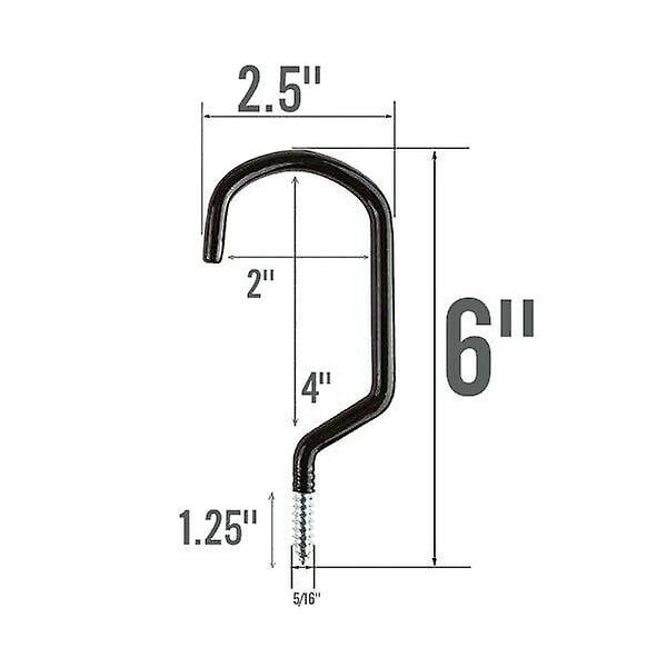 10 stk. Heavy Duty Multipurpose Utility Opbevaring Cykel Krog Plads Max