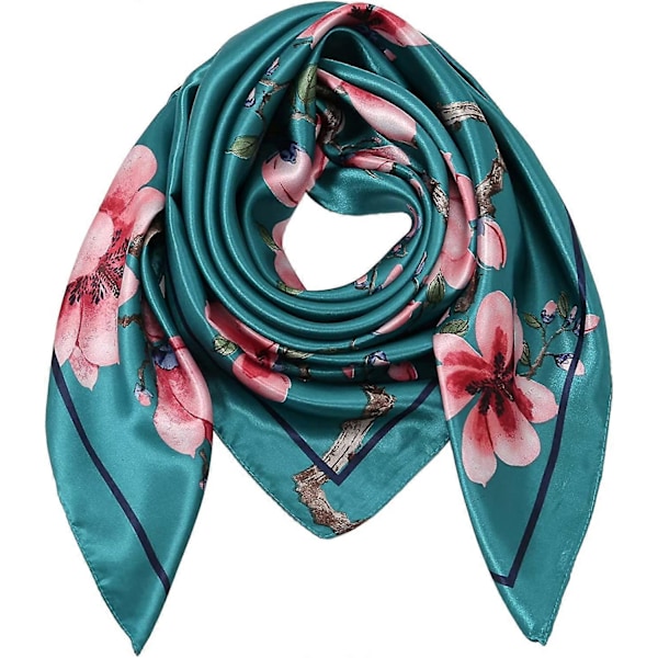 Hovedetørklæde Ligesom Silke Satin Hår Olaof Tørklæde til Kvinder Sovende Kvadratisk Designer Bandana Olaof Tørklæde Style 8