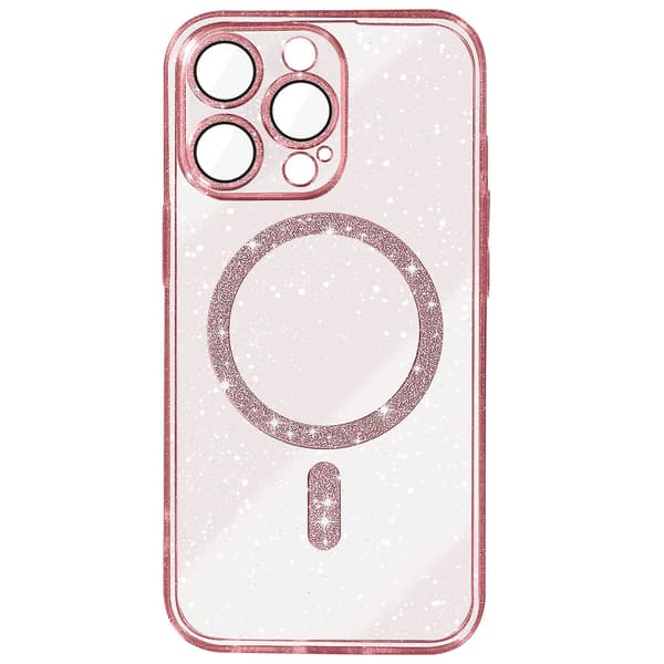 Skal för iPhone 15 Pro MagSafe Glitter
