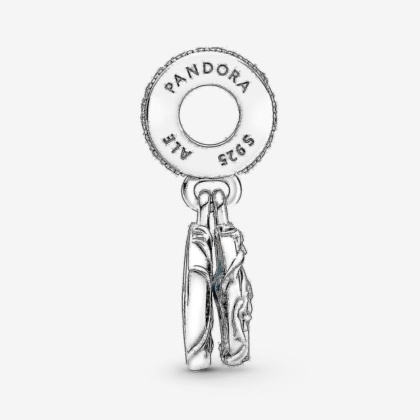 Riipus Charm Aito Pandora Harry Potter "patronus" hopea, zirkonia, emali