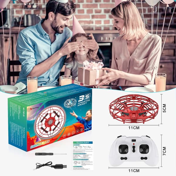 Mini UFO Drone Barnefly RC Helikopter Leke