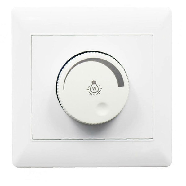 Roterende dimmerknapp 250v kontroller LED lys dimmerbryter lampe belysningstilbehør