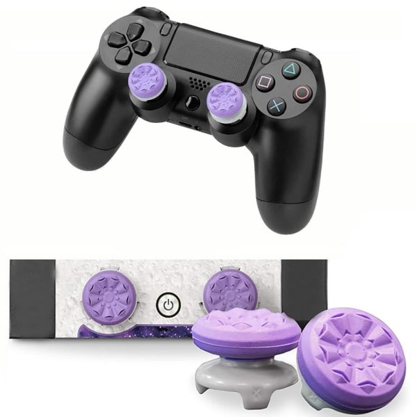 1 par tommelfingergreb til PS5 Playstation PS4 Controller - purple