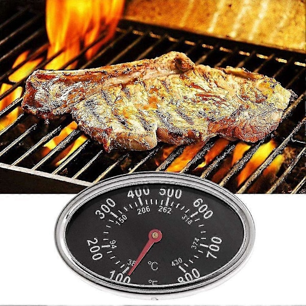 BBQ Grill Lokk Termometer Varmeindikator Erstatning Master For