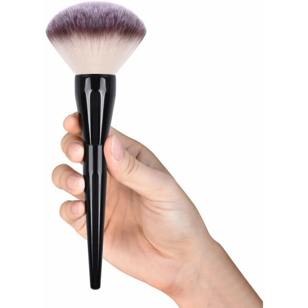 Make-up børste 1 børste (sort) sort ekstra stor