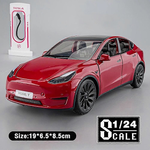 1:24 Mittakaavan Alloy-Auton Malli Y Leikkiauto Lasten Lahja Valoilla ja Musiikilla Multicolor Style D