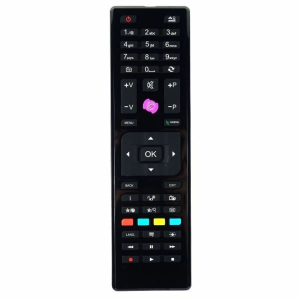 RC4875 Fjernbetjening Udskiftning til TECHWOOD/Finlux Shar TV HDTV Udskiftningsfjernbetjening RC-4875 Reservedel