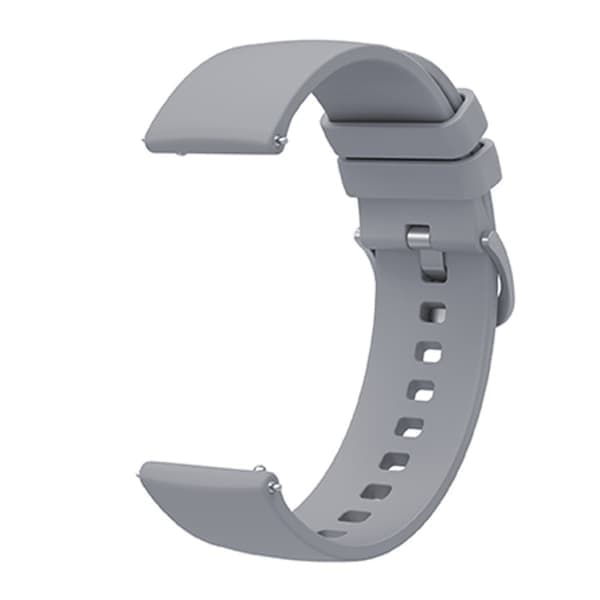 SKALO Silikonerem til Amazfit Bip/Bip U/Bip U Pro/Bip S - Flere farver Grå Grey grå