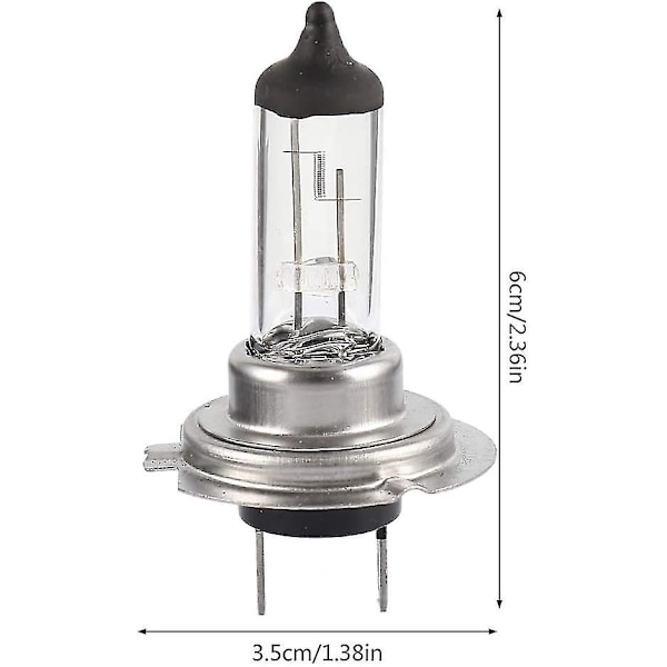 10 st H7 12V 55W Super Ljusa Glödlampor Lång Livslängd Xenon Halogenlampa För Halvljus Helljus