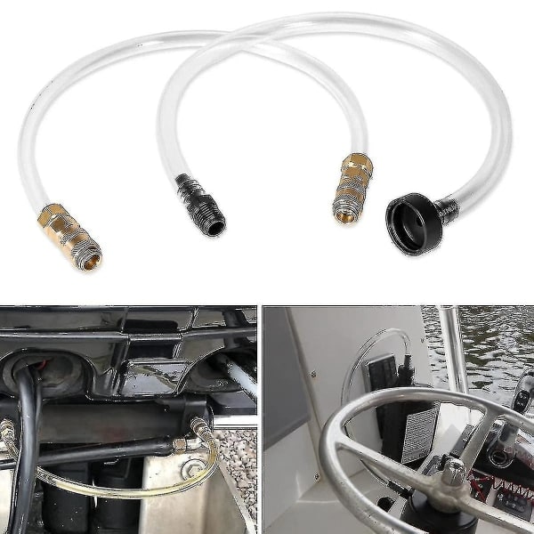 Hydraulisk styringssett - Bleed Fill Tube Boat Bleed Kit Fill Kit for Seastar Hydraulic Steering Sys