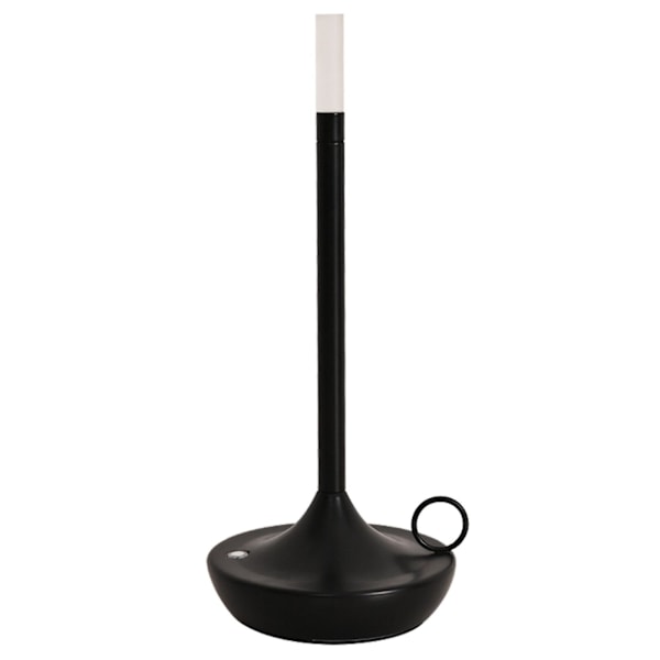 Bordlampe - Genopladelig Usb-c Trådløs Touch Lampe Camping Lys Multifarvet Black