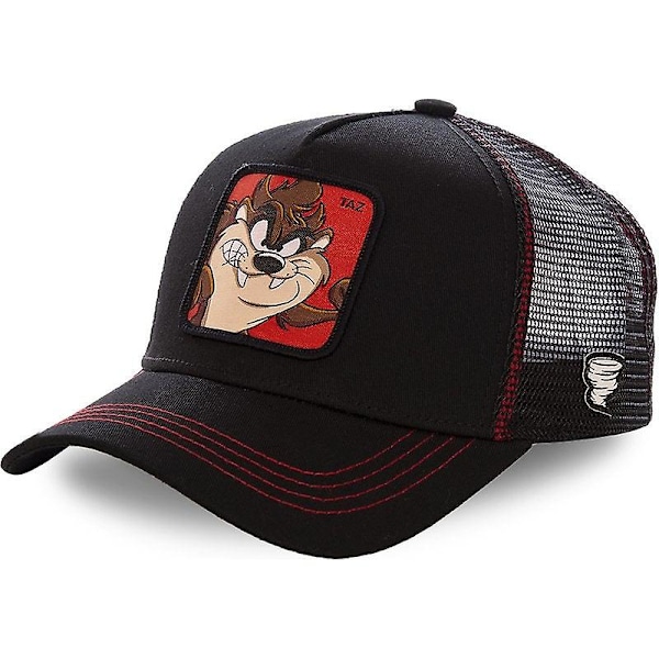 Anime Tecknat Mickey Donald Duck Snapback Bomulls Baseball Keps Black MIckey C