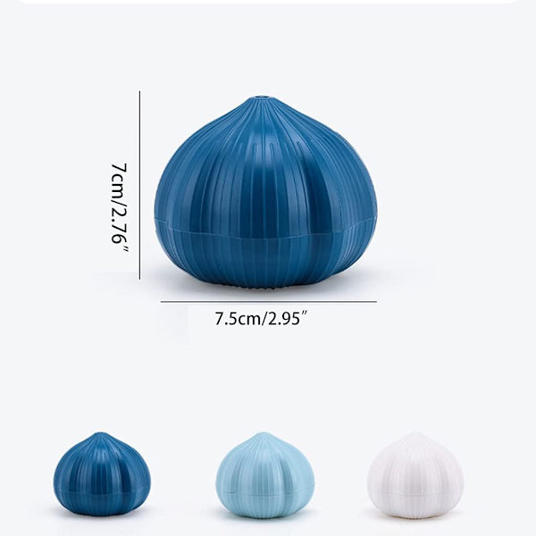 Hvidløg Twist Press Mini Hvidløgspresser til Hvidløg Multifunktionelt Værktøj Hvidløgskværn Mini