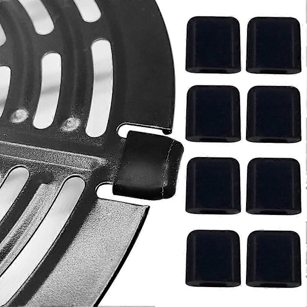 16 stk. erstatningsgummi for AirFryer-panne, AirFryer-deler, ripefrie beskyttelsesdeksler, kjøkkenutstyr