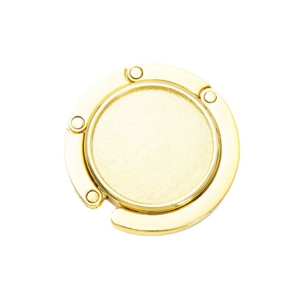 Hopfällbar handväska handväska väska hängare krok hållare bärbar unik fas gold (color) 1PC
