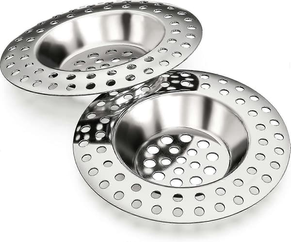 Diskho Sil Set, Diskho Sil, Metall Diskho Sil, Rostfri Diskho Sil, Diskho Filter, Hårfångare Sil (set om 2)