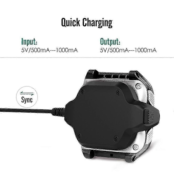 USB-laddare Laddningsklämma Kabel för Forerunner 920XT Multisport GPS-klocka Nya Modeller