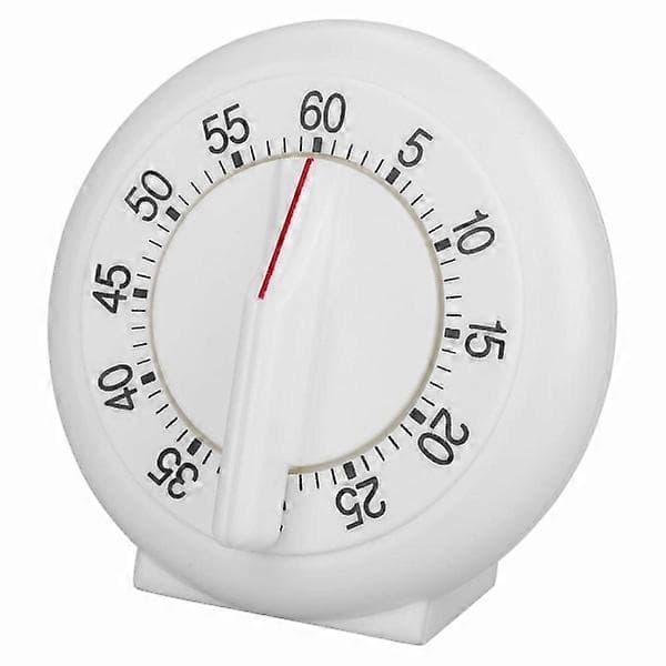 60 Minutter Rund Form Timer Kjøkken Mekanisk Teller Alarm