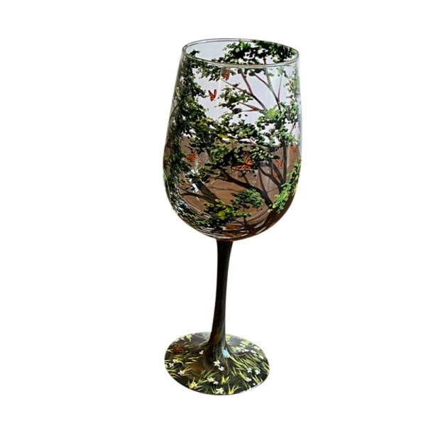 Four Seasons Tree Wine Glasses Seasons Glas Cup SOMMER SOMMER summer