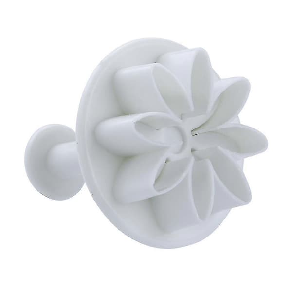 4 stk. Blomsterstempel Kakeform Kake Dekorering Bakeform Verktøy