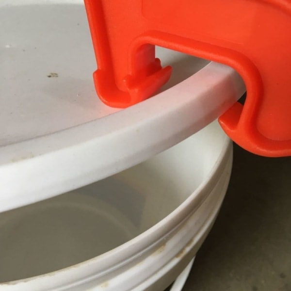 3-pakks 5-gallon plastbøtteåpner, åpneverktøy, rød