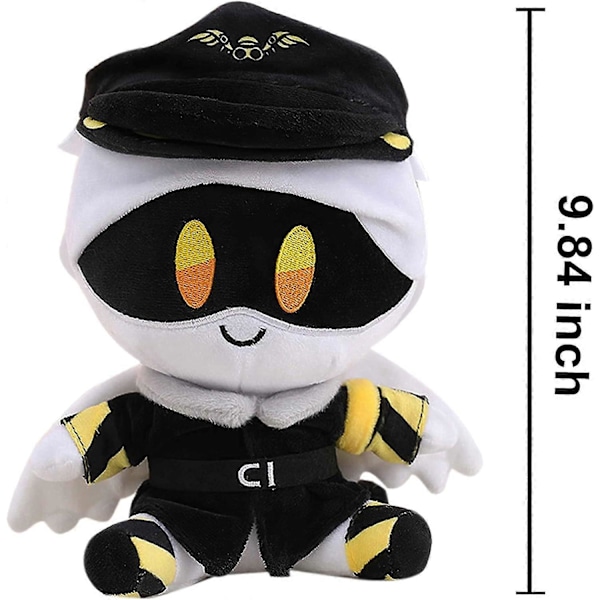 Murder New Drones N Plushie-lelut, söpö pehmolelupeli Murder N Drones Plushie Koti Sisustus, Murder N Drones Plushie-nukke lapsille Peliharrastajille lahjoja