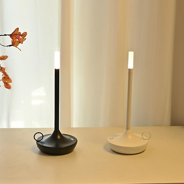 Bordlampe - Genopladelig Usb-c Trådløs Touch Lampe Camping Lys Multifarvet Gold