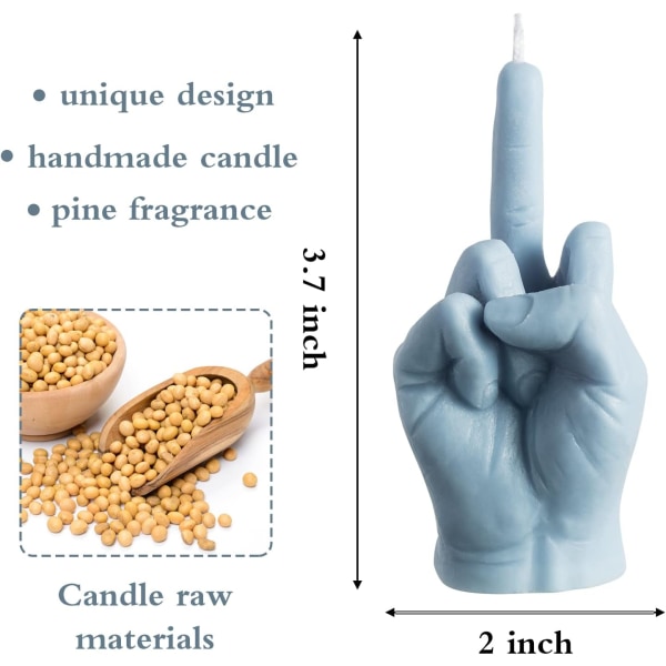 Keskisormen kynttilä tanskalaisen pastellin tuoksuinen huonesisustus, luonnollinen soijavaha mänty suitsuke aromaterapia, elekynttilät teinihuoneen sisustukseen