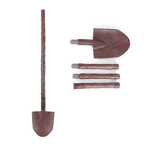 Halloween Plast Spade Lett Avtakbar Spade Rask Montering Simulert Rusten Spade Cosplay