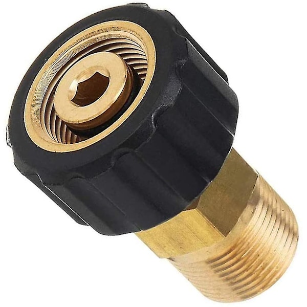 Trycktvättskoppling, M22 X 15mm Hontråd Till M22 X 14mm Hantråd Snabbkoppling Adapterdelar