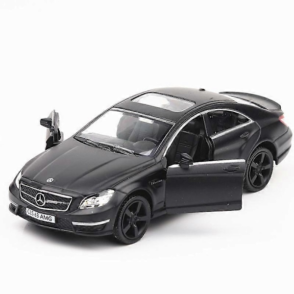 1:36 Mittakaavan Valmistettu Auton Malli, Luvanvaraiset Mallit, Tumman Musta Sarja, Hieno Laatu, Keräilyyn Sopiva, Pieni Auto, 12,5 cm, Tasku Leikki, Pojille 995M-AMG CLS63