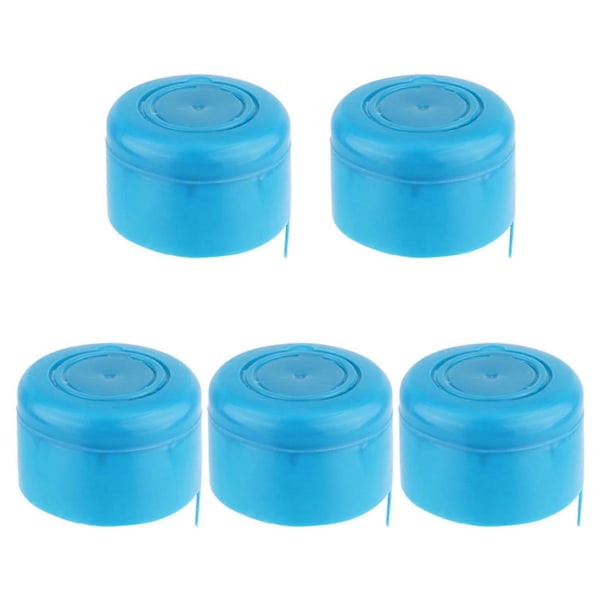 Sinknap 5 stk Gjenbrukbare 3/5 Gallons Tønnevann Tykk Plast Snap-on Erstatningslokk