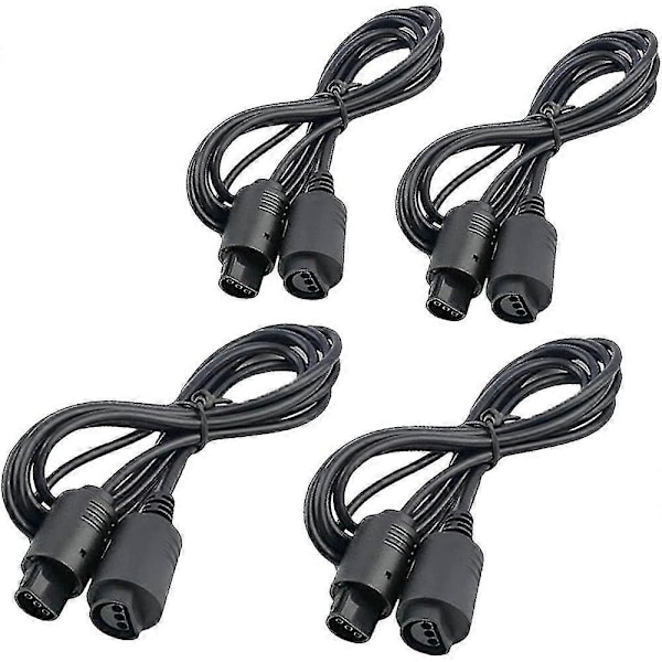 4-pakke 6ft N64 Kontroller Forlengelseskabel For 64 N64 Kontroller
