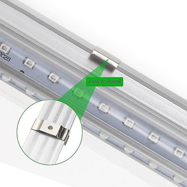 10w 40 Led Uv Lilla Lys Svart Rør Veggvasker Lys Bredt Trykk Ktv Bar Herding Lys Led Rør Uv Lys 365 395 Us Eu Plugg 365nm