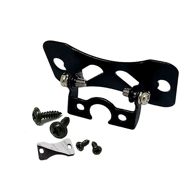 Universal Bil Bakkamera Monteringsfäste Svart Rostfritt Stål Hållare Fodral För Dvr/backspegel/backkamera 4 PCS